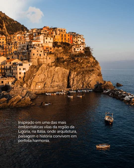 Casa Vernazza, post sobre a vila de Vernazza, na Ligúria, que inspira o nome