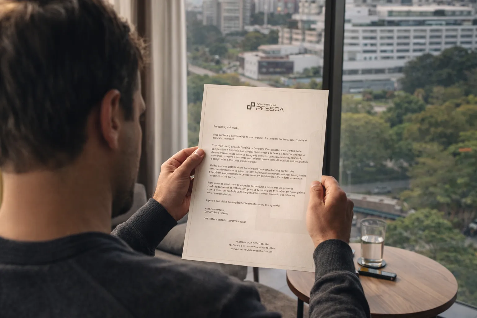 Construtora Pessoa, Aplicações de marca e papelaria corporativa