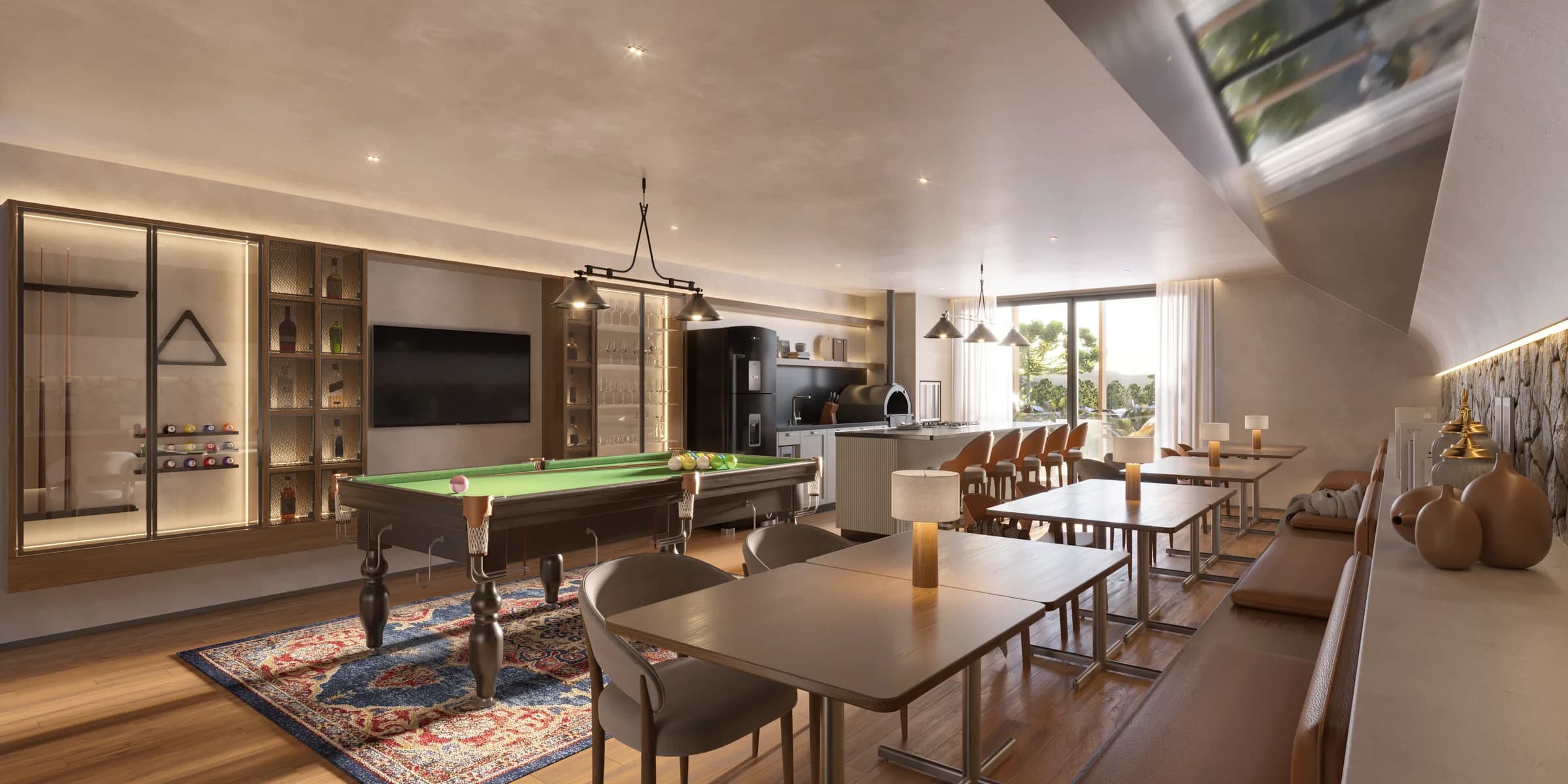 Terrano — Salão de festas