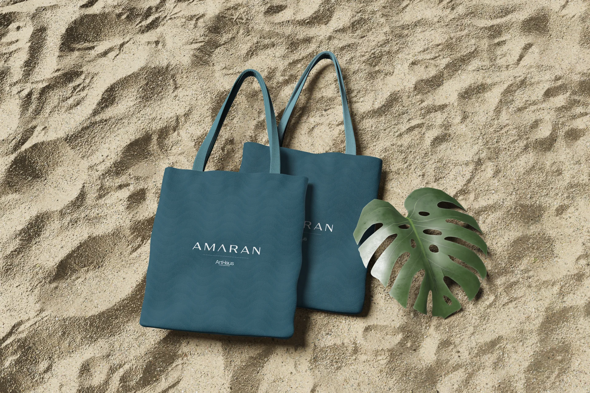 Amaran — Bolsa de praia com branding Amaran